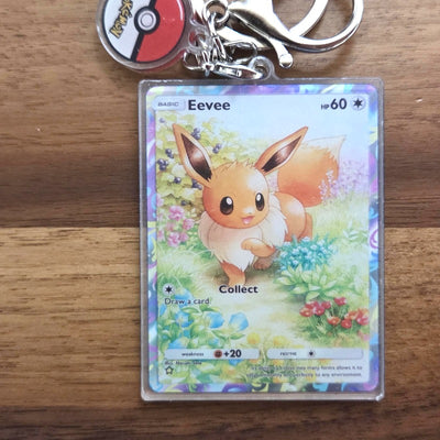 Eevee (151) Mini-Card Keychain