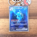 Blastoise ex (151) Mini-Card Keychain