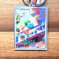 Bulbasaur (Stellar Crown) Mini-Card Keychain