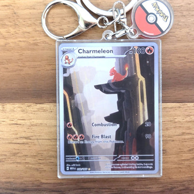 Charmeleon (151) Mini-Card Keychain