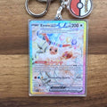 Eevee ex Tera Mini-Card Keychain