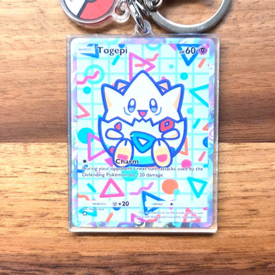 Togepi Mini-Card Keychain