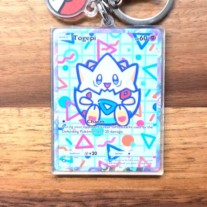Togepi Mini-Card Keychain